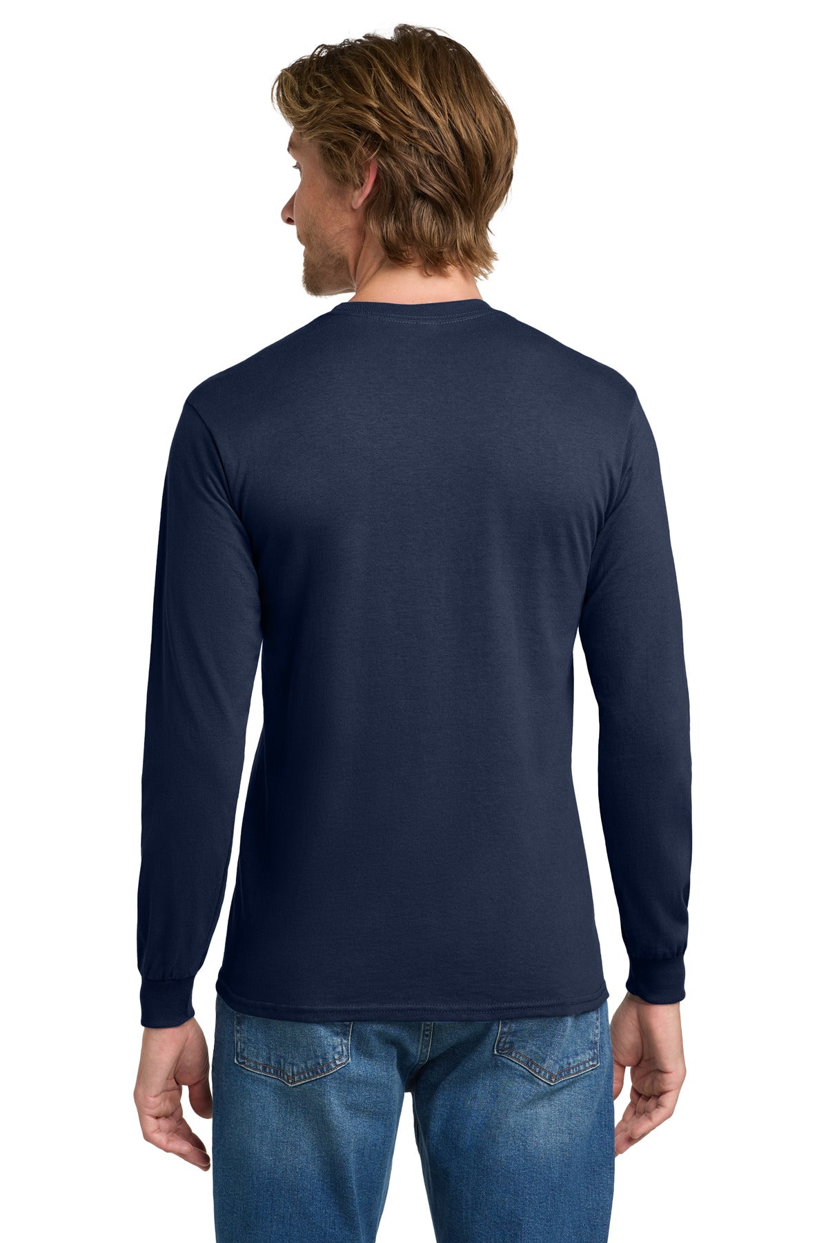 Gildan - Heavy Cotton 100% Cotton Long Sleeve T-Shirt.  5400