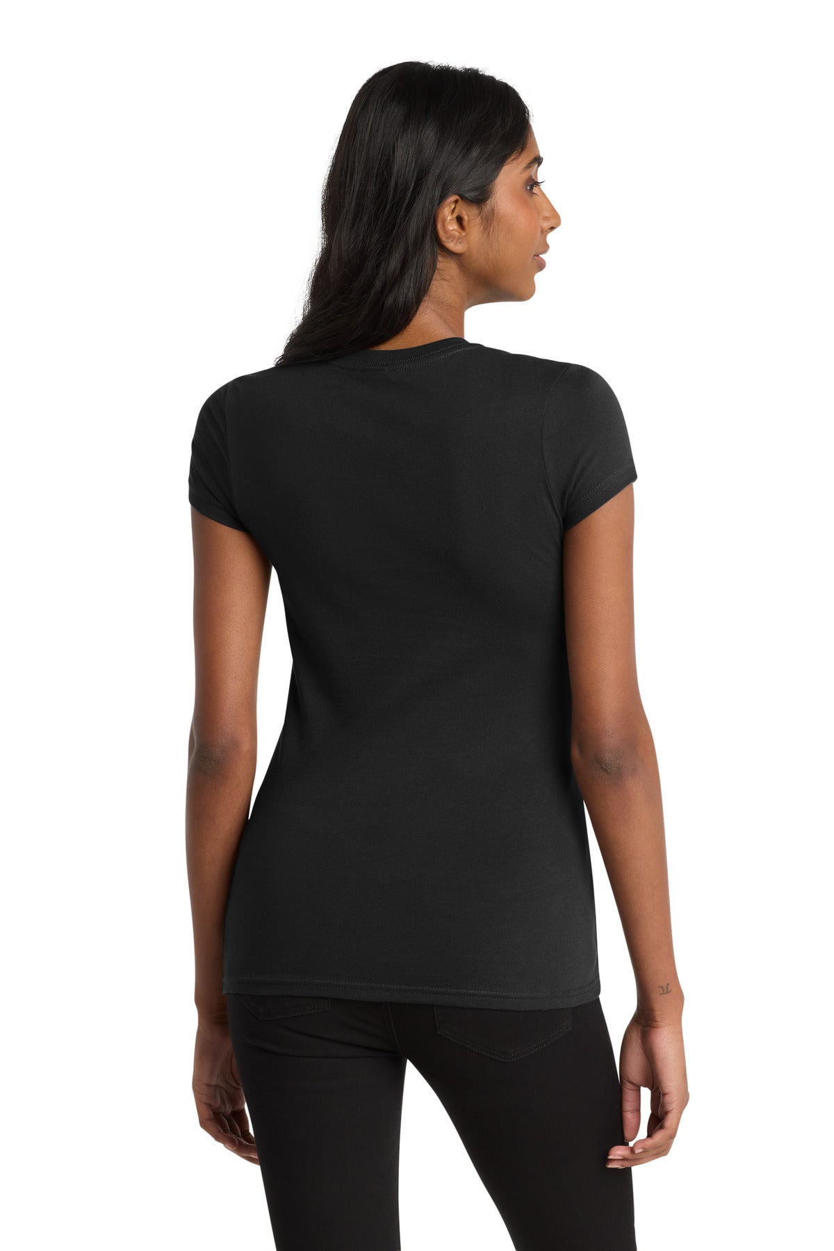 District Women's Fitted Very Important Tee. DT6001