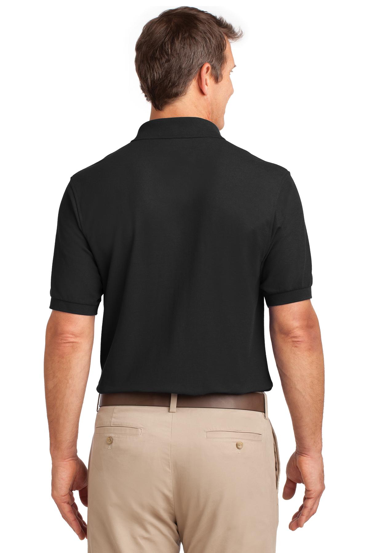 Port Authority Silk Touch Polo with Pocket.  K500P