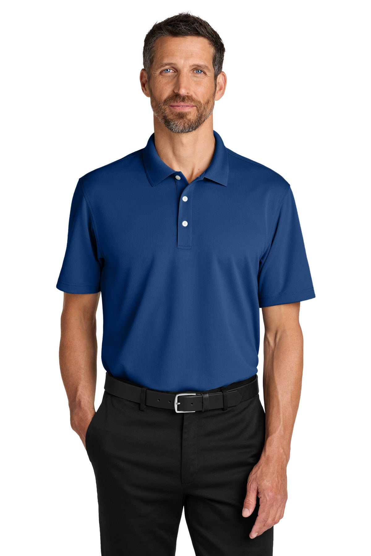 Port Authority Dry Zone Stain-Release Grid Polo K845