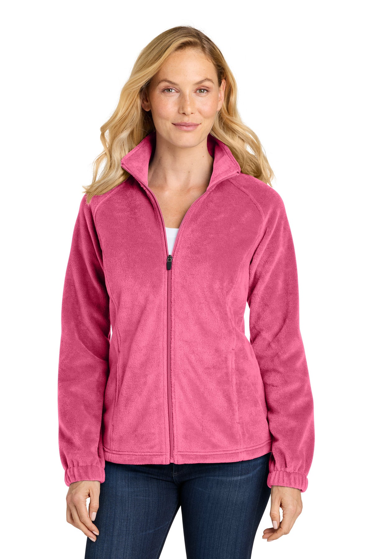 Port Authority Women's Plush Fleece Full-Zip Jacket L190