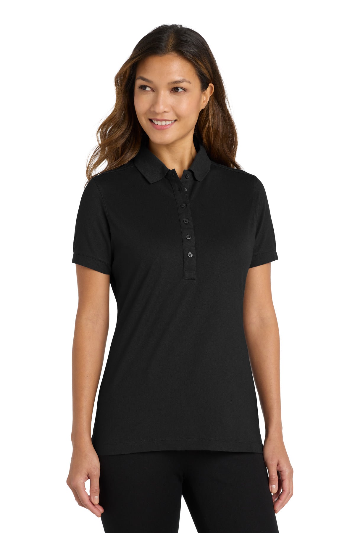Port Authority Women's Stretch Pique Polo. L555
