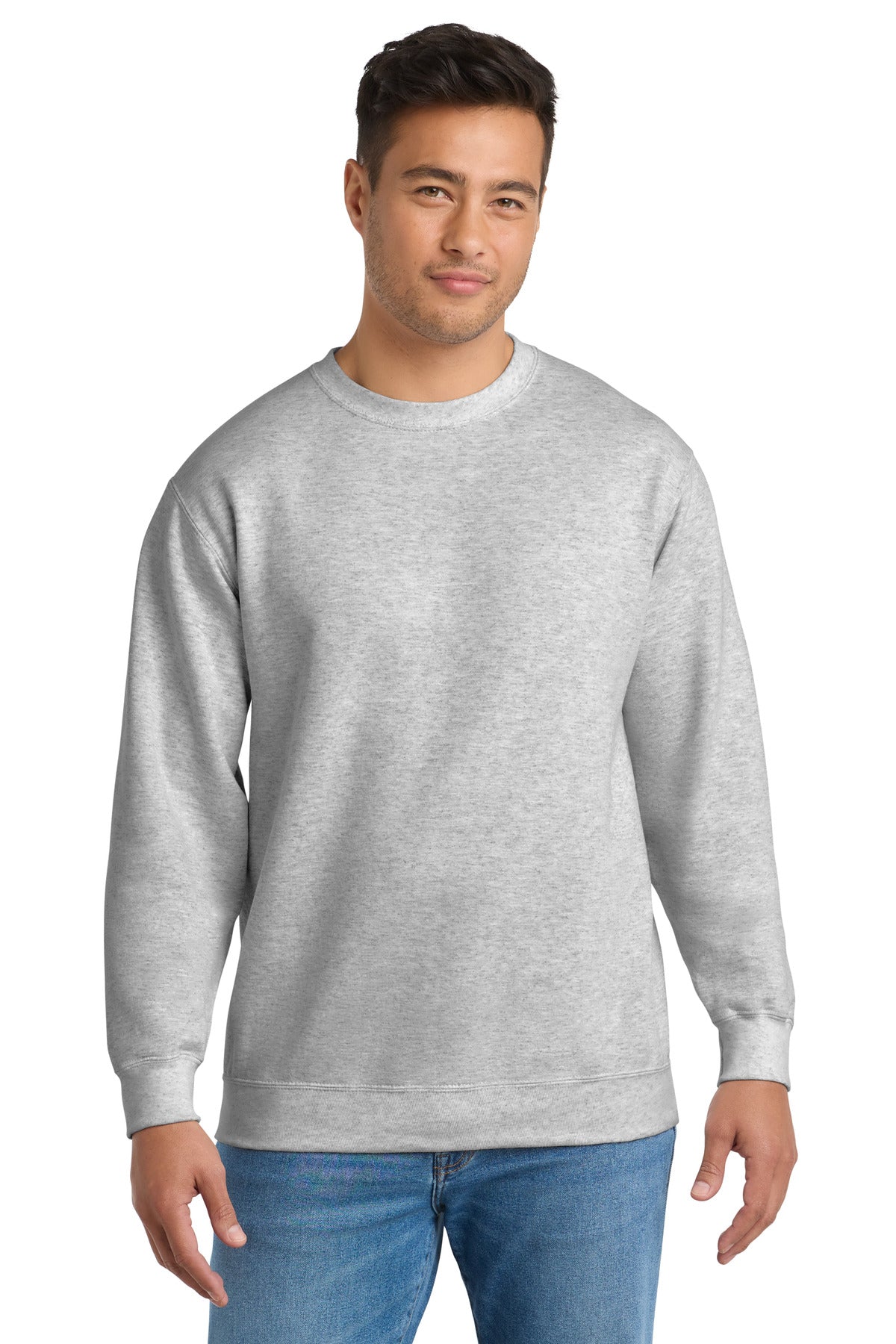 Port & Co Tall Essential Fleece Crewneck Sweatshirt. PC90T