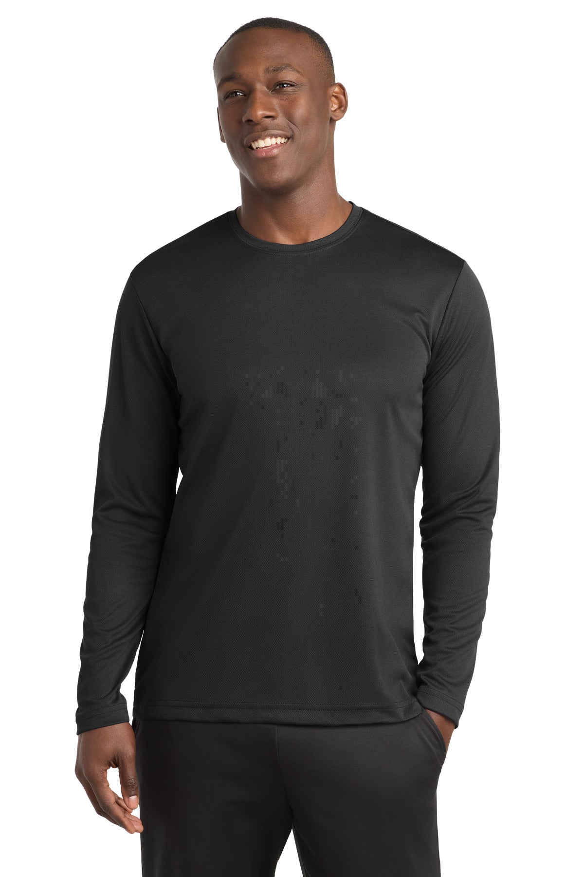 Sport-Tek PosiCharge RacerMesh Long Sleeve Tee. ST340LS