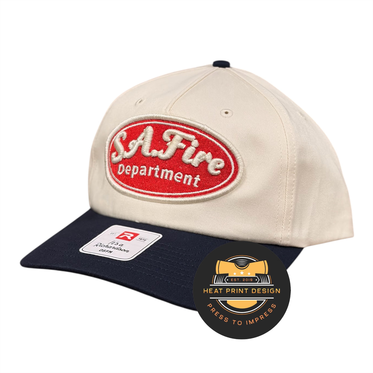SA Fire Department Retro Patch Hat | Richardson