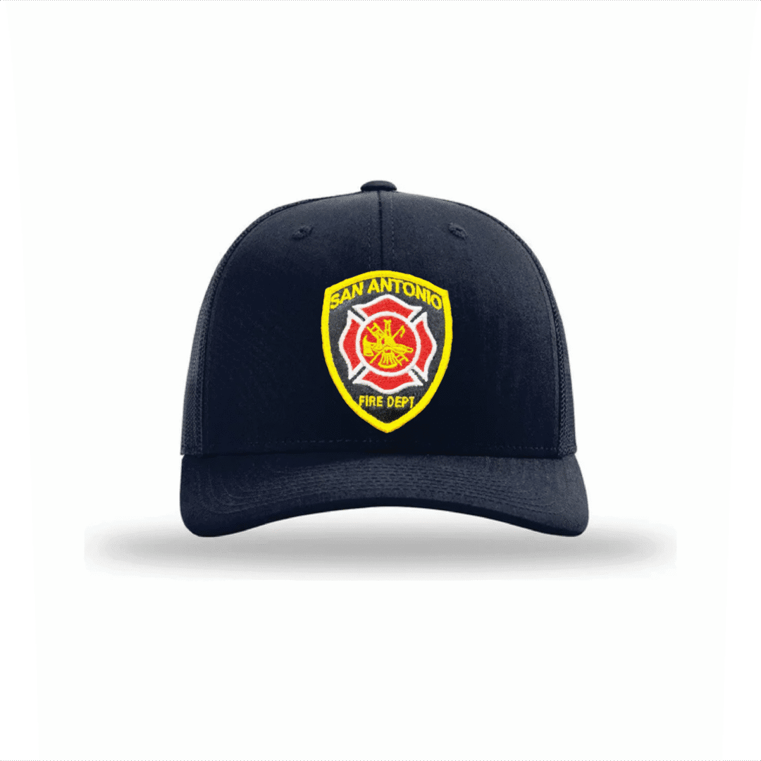 San Antonio Fire Department Logo Trucker Cap