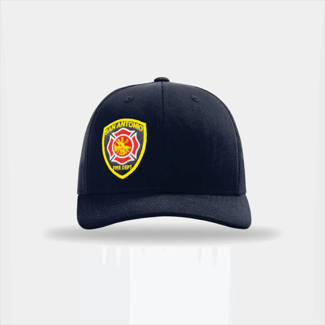 San Antonio Fire Department Logo Trucker Cap