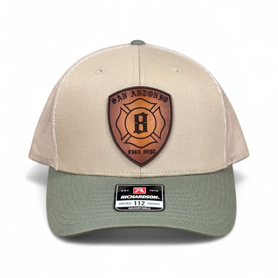 SAFD Station 8 Tri Layer Patch Trucker Hat